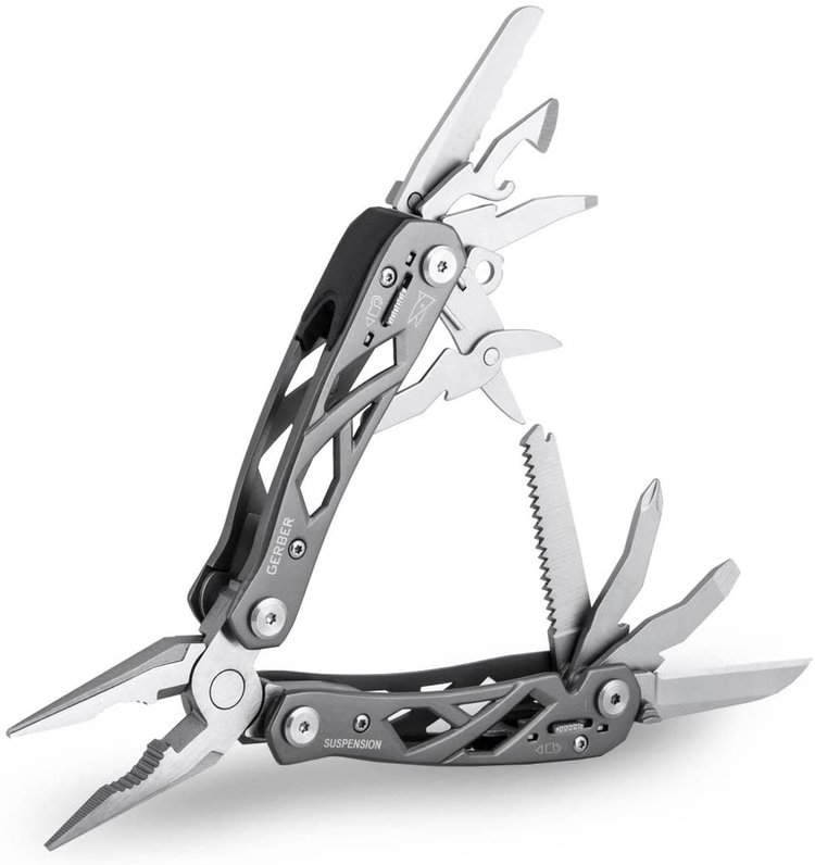 Gerber Suspension Multitool MultiPlier Tool with Sheath Outdoor Essentials