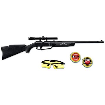 Daisy Daisy Powerline 880 BB/Pellet Multi Pump Action Air Rifle BBs/.177 Cal, 880 Fps