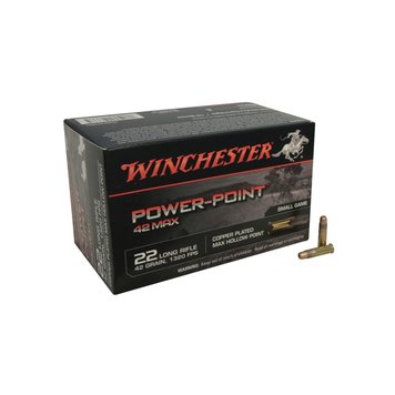 Winchester Winchester 22 LR 42 Grain 42 MAx Power-Point 50 Rounds