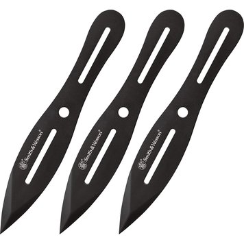 Smith & Wesson Smith & Wesson Throwing Knifes 8" Black 3/Pack