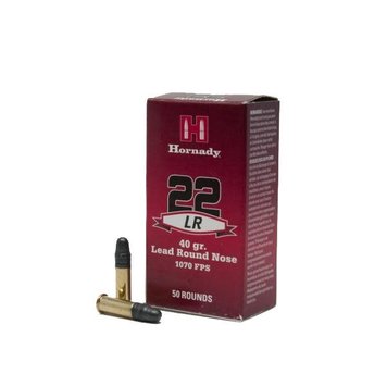 Hornady Manufacturing, Inc Hornady 22LR 40 Grain Lead Round Nose Varmint Express