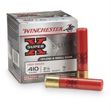 Winchester Winchester 410 Gauge 2.5" 1/2 Oz #6 Lead Shot