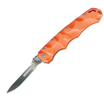 Havalon Knives Havalon Knives Piranta Stag Replaceable Blade Knife with 12 Blades Orange