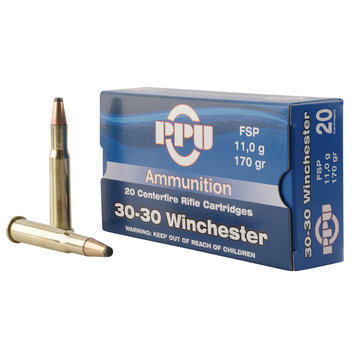 Prvi Partizan Ammunition PPU 30-30 Win 170 Grain Flat Soft Point
