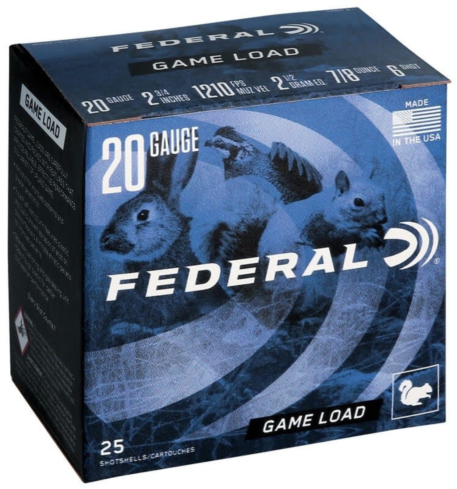 Federal Field Range 20-Gauge 2-3/4-in #7.5 Lead Shotgun Shells