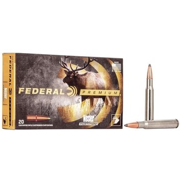 Federal Ammunition Federal 30-06 Springfield 180 Grain Nosler Partition
