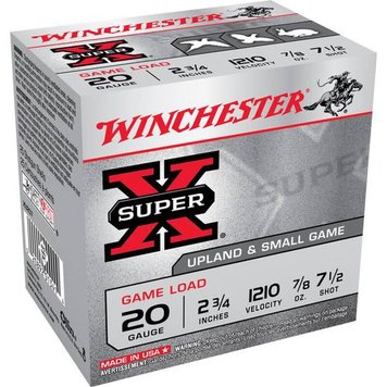 Winchester Winchester 20 Gauge 2 3/4" 7/8 Oz #7.5 Lead Shot