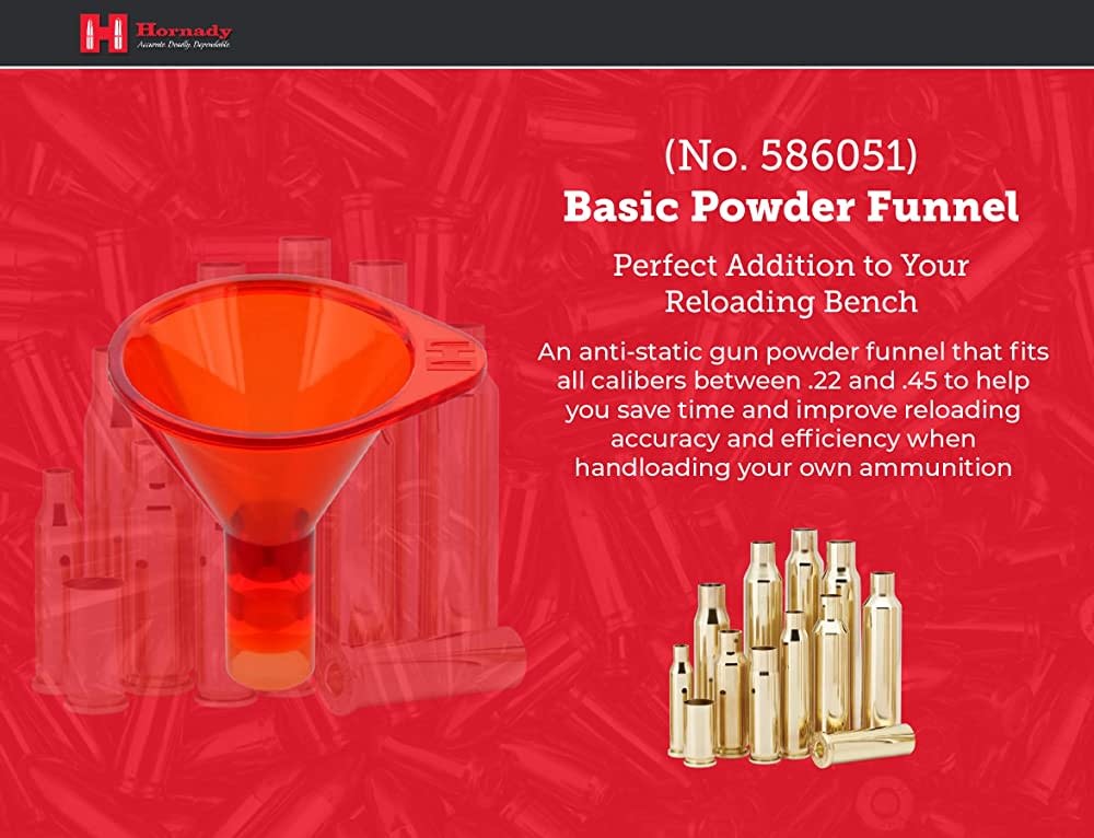 Hornady Basic Powder Funnel Outdoor Essentials