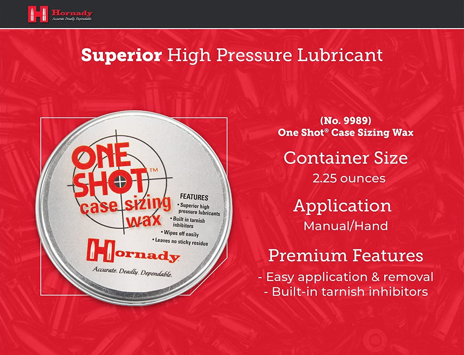 Hornady ONE SHOT Case Sizing Wax Outdoor Essentials