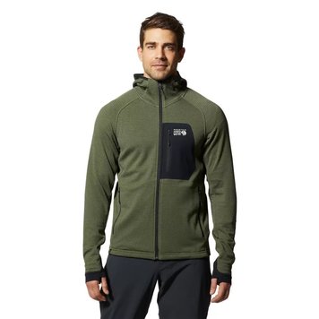 Mountain Hardwear Mountain Hardwear Men's Polartec Power Grid Full Zip Hoody