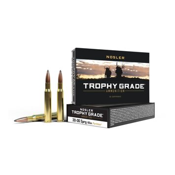 Nosler Nosler Trophy Grade 30-06 Springfield 165 Grain Partition