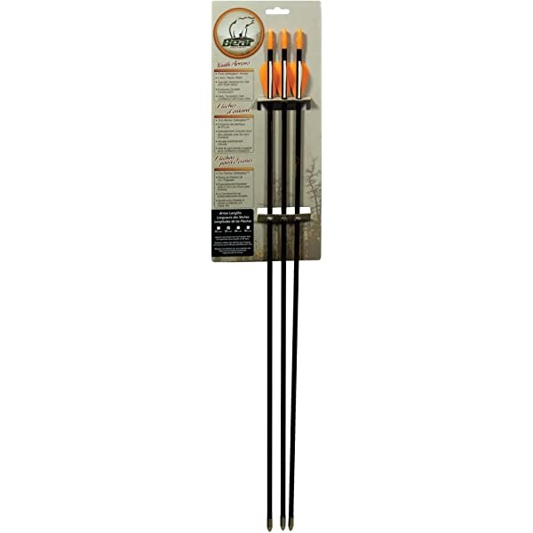 Bear Archery Youth Safetyglass Arrows 3 Pack Outdoor Essentials