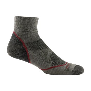 Darn Tough Vermont Darn Tough Men's Light Hiker Quarter Lightweight Hiking Sock