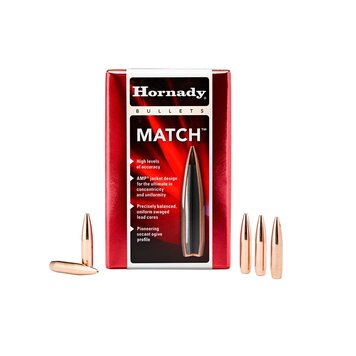 Hornady Manufacturing, Inc Hornady Match 22 Cal .224 68 gr Boat tail Hollow Point