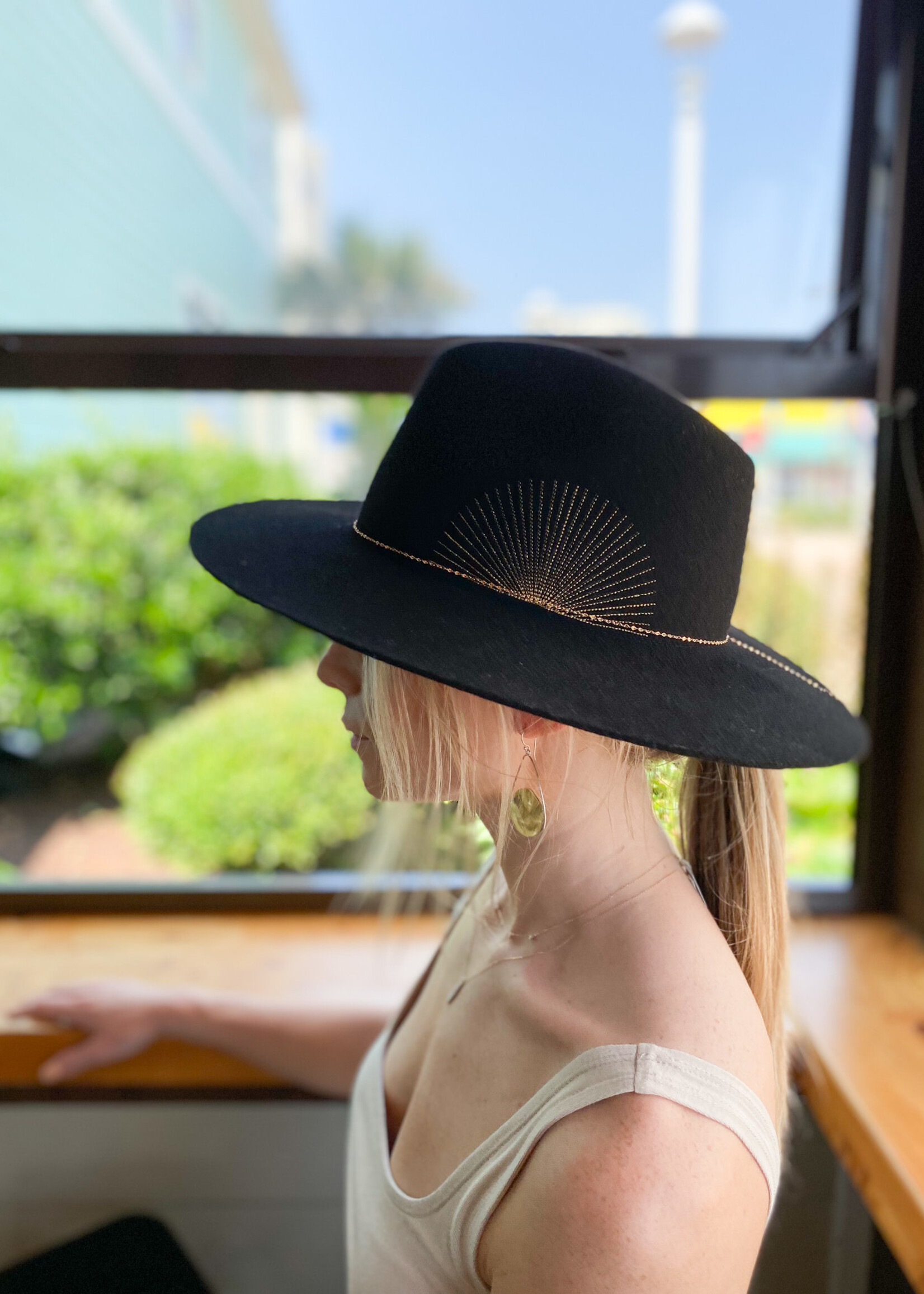 Basile Hat in Black