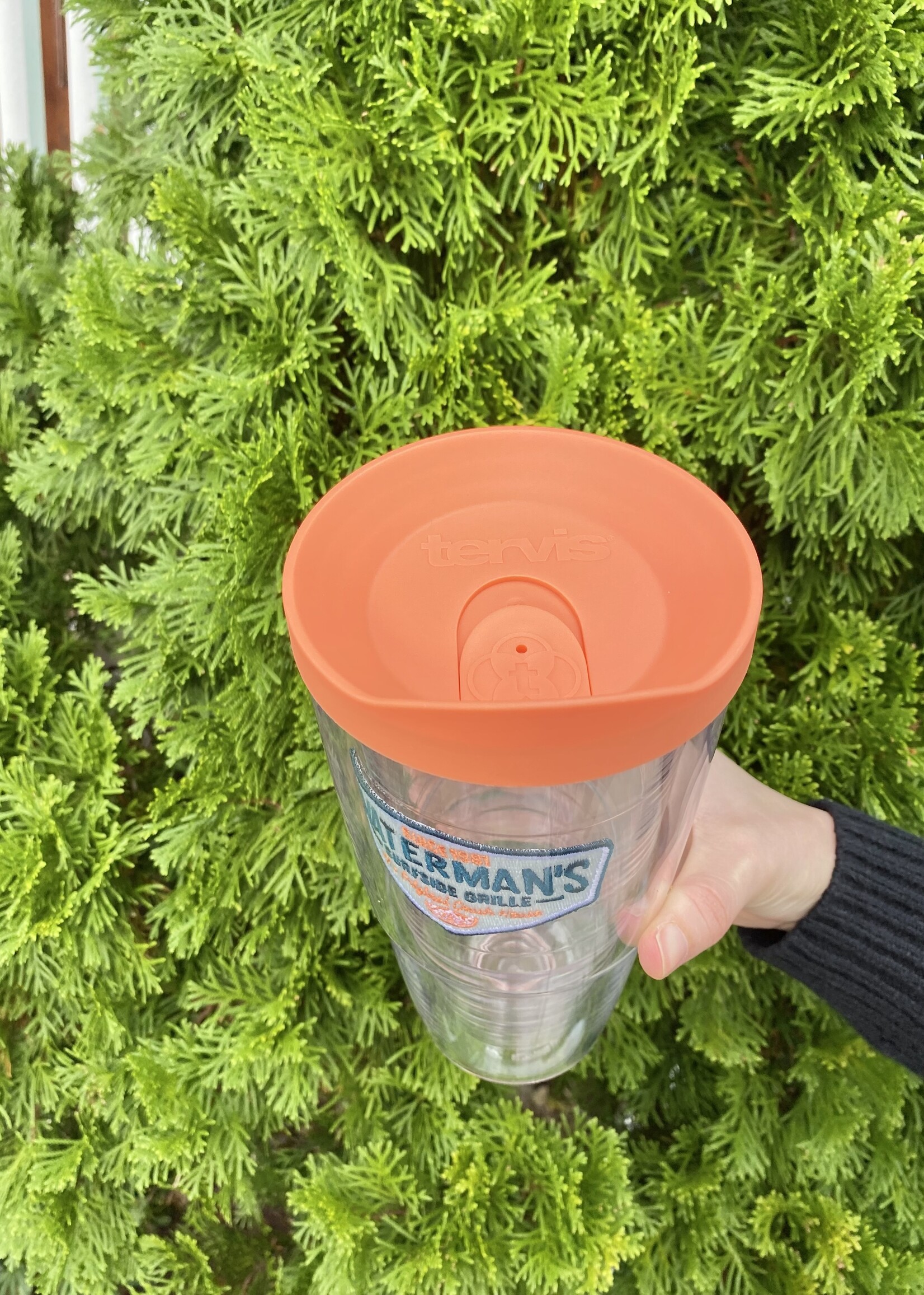 24oz Tervis Orange Lid