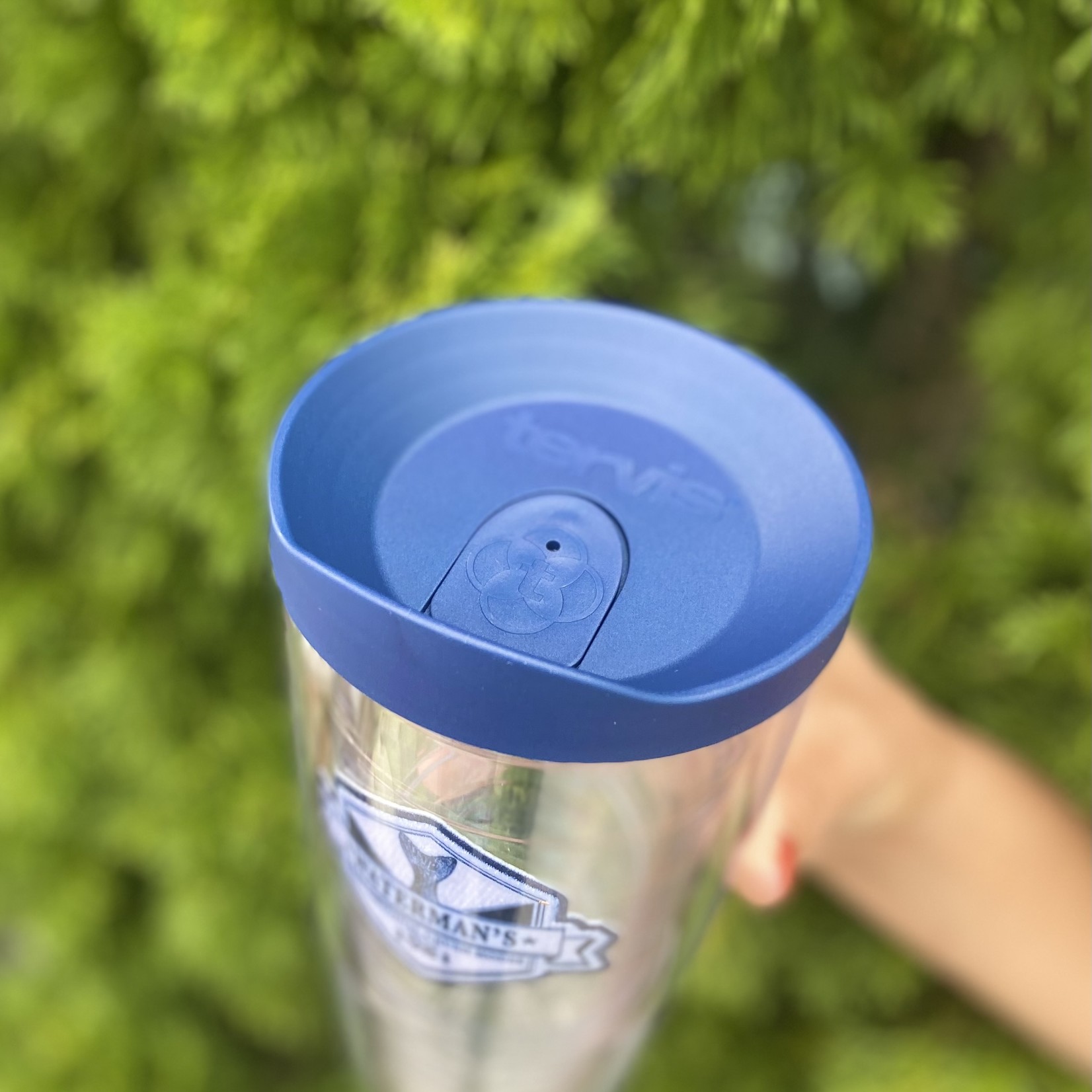 16oz Navy Tervis Lid