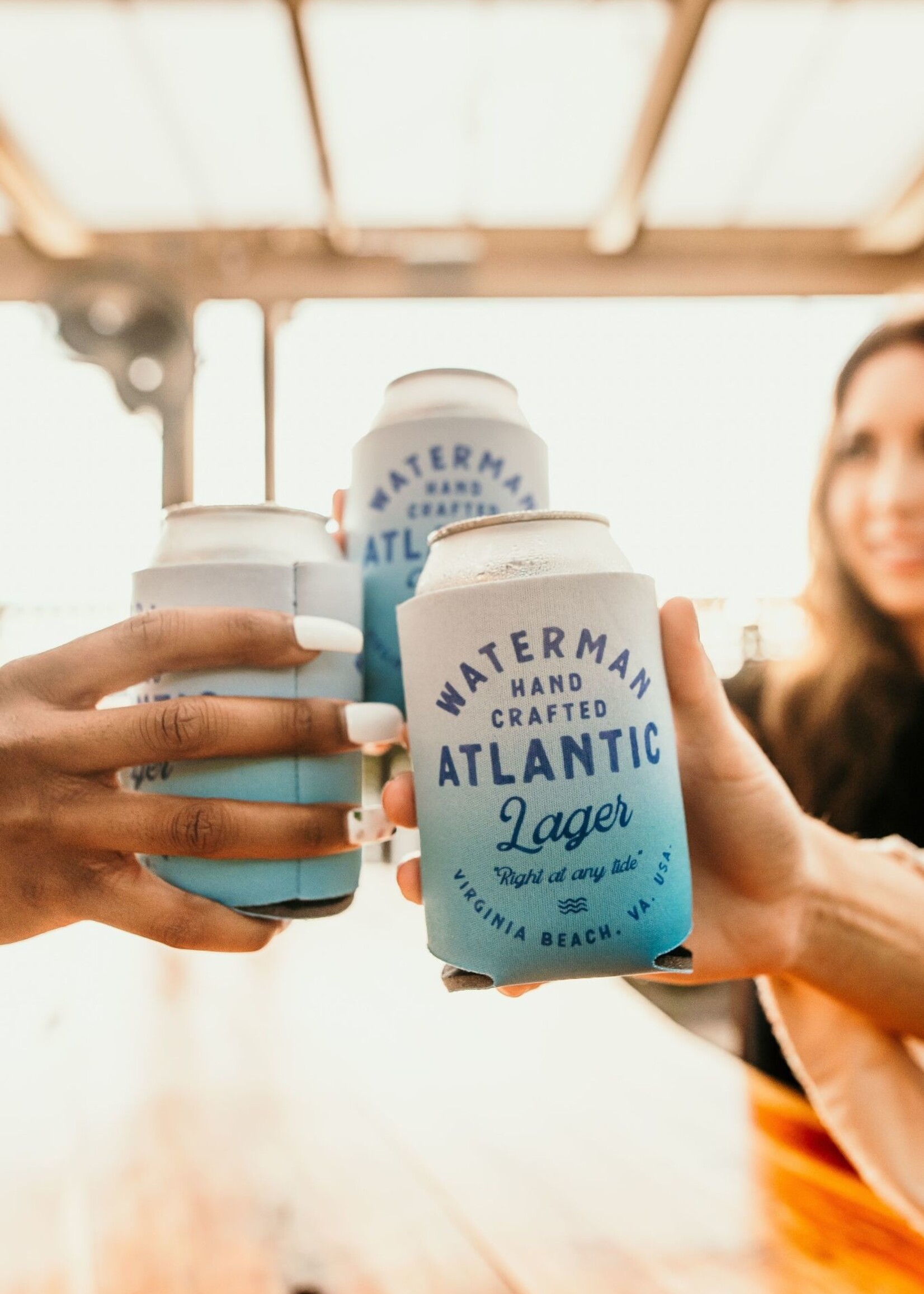 Trifecta Gift Item Waterman's Lager Ombre Koozie