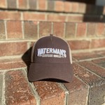 Waterman's Embroidered Waxed Canvas Adjustable Cap - Brown