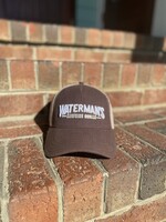 Waterman's Embroidered Waxed Canvas Adjustable Cap - Brown