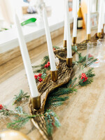 60" driftwood branch candle stick holder