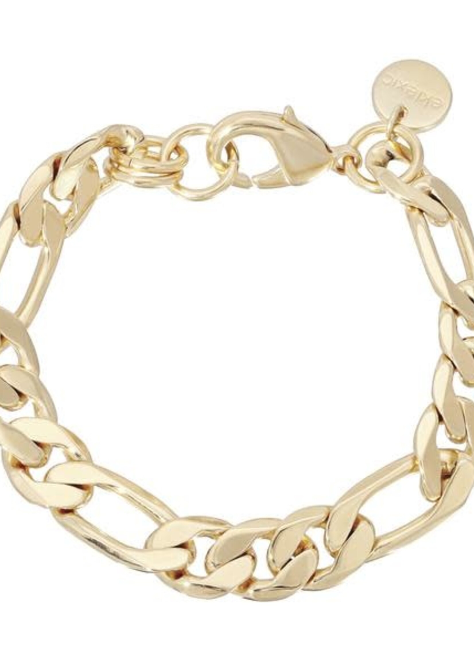 Axel Chain Bracelet 10k Gold Vermeil 7"