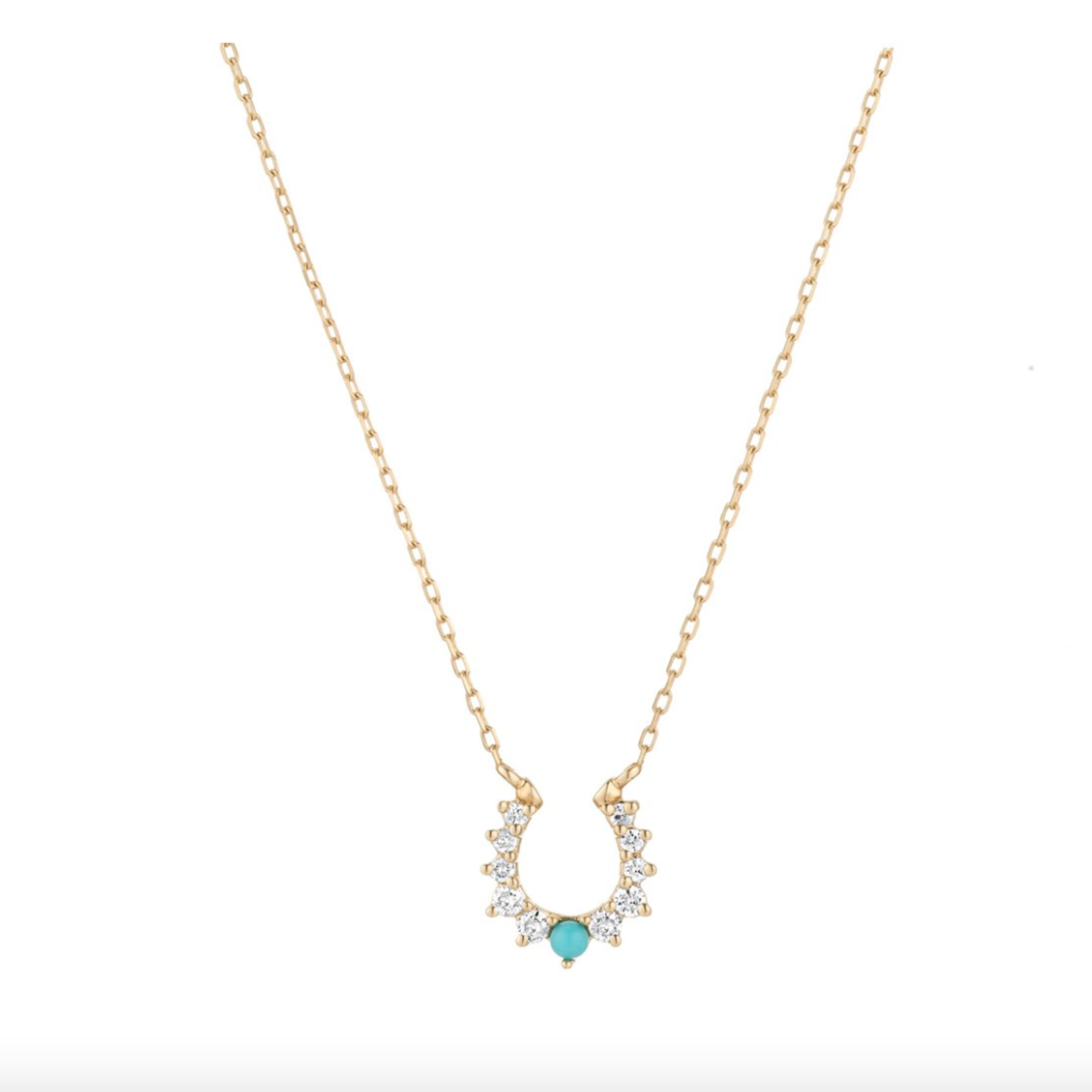 Amazon.com: Horseshoe Diamond Necklace