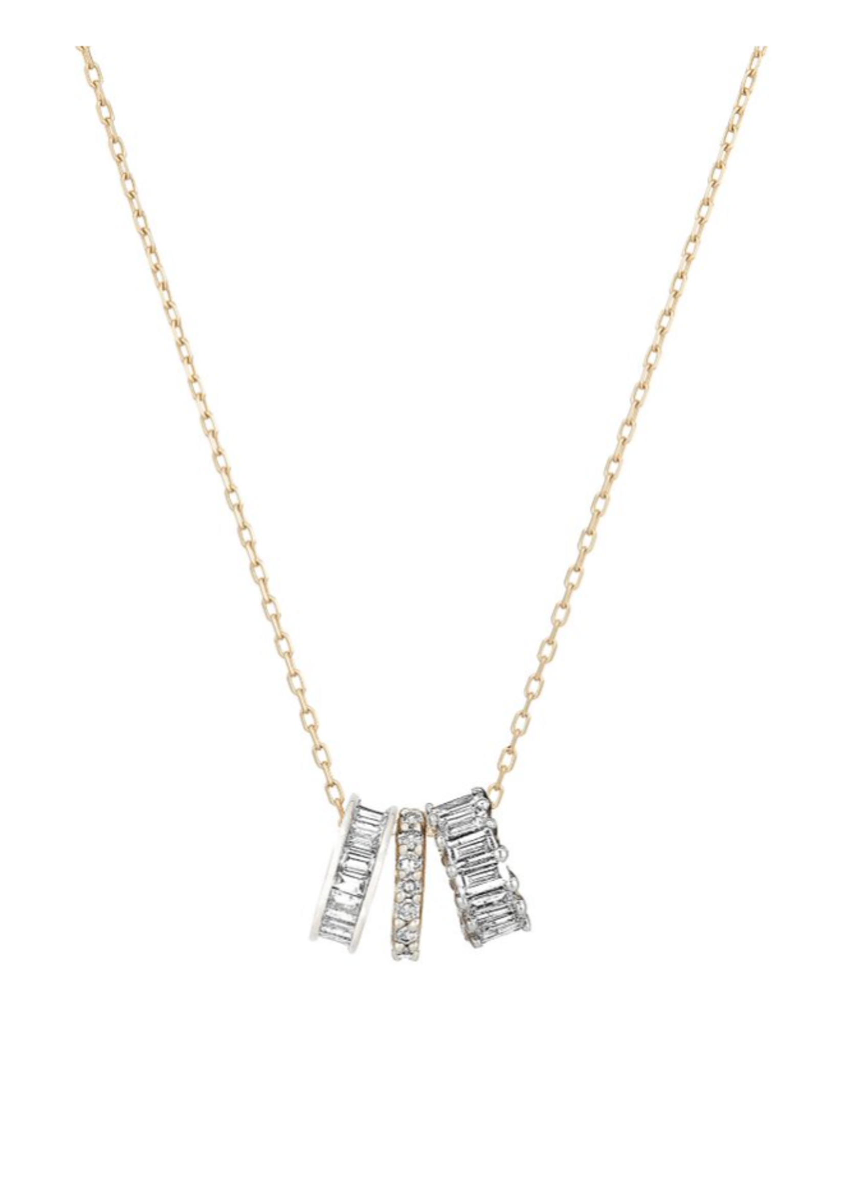 Bead Party Holiday Necklace - MXD + .4 ct