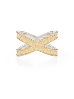 Classic Cross Ring - Sterling Silver or 18k Gold Plating - 6, 7 or 8