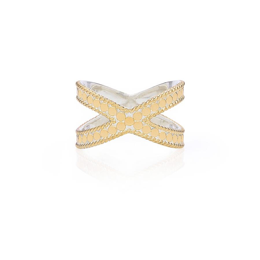Cross Ringer Classy Classic Cross Ring - Sterling Silver or 18k Gold Plating - 6, 7 or 8 ...