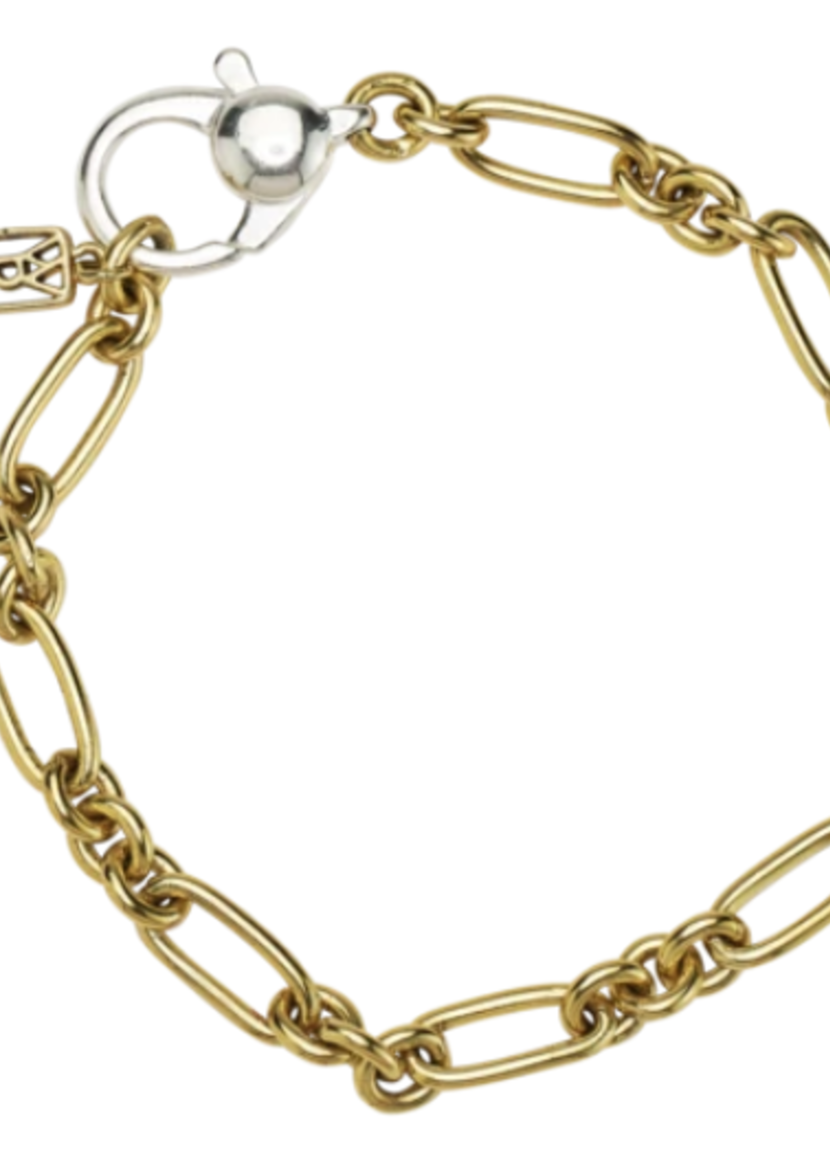 The Invocation Bracelet - brass & ss