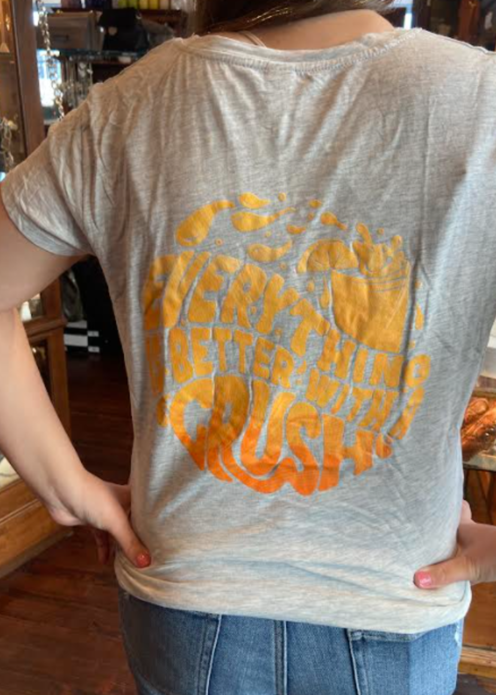 Better With Crush Alternative Slinky V Neck