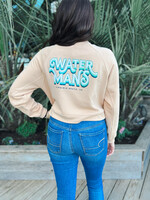 Waterman's Stacked Bella Cropped Pullover