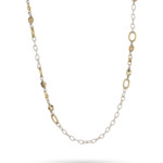 Miraculous Chain-SS, Brass & Preciosa Metallic Gold Beads