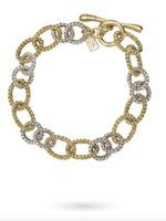 Connection Bracelet Small- SS & Brass