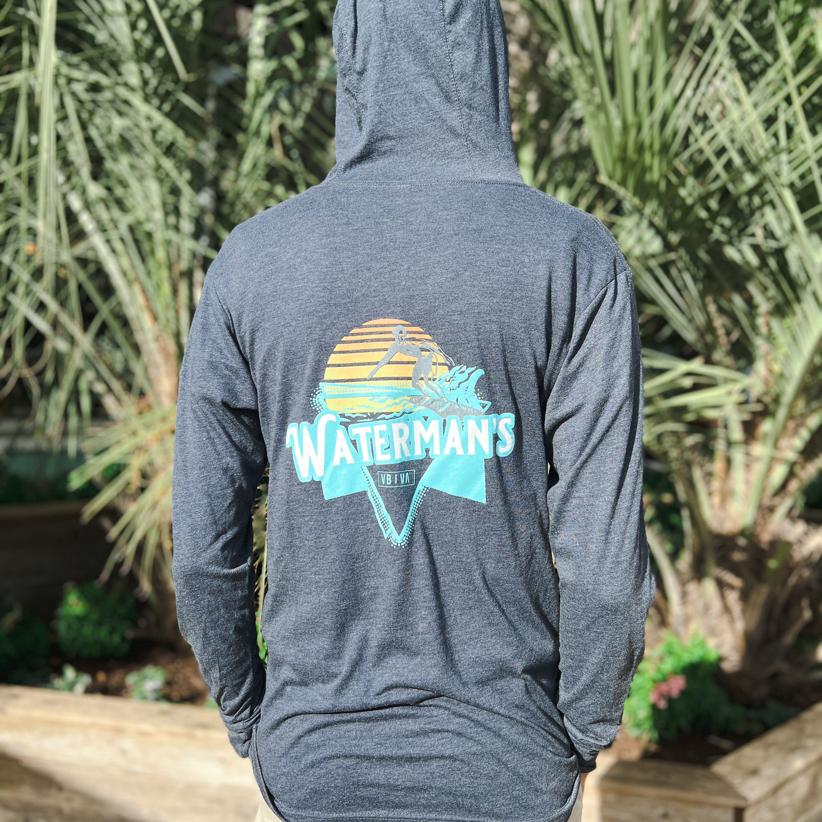 Waterman's Surfer Next Level Hooded Long Sleeve