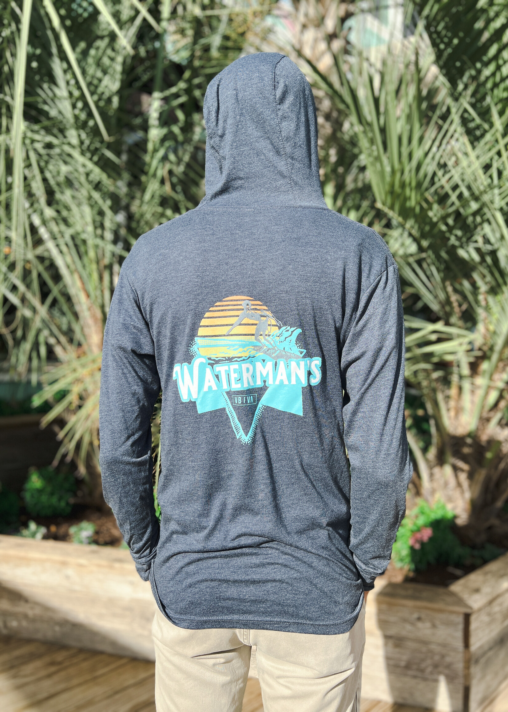 Waterman's Surfer Next Level Hooded Long Sleeve