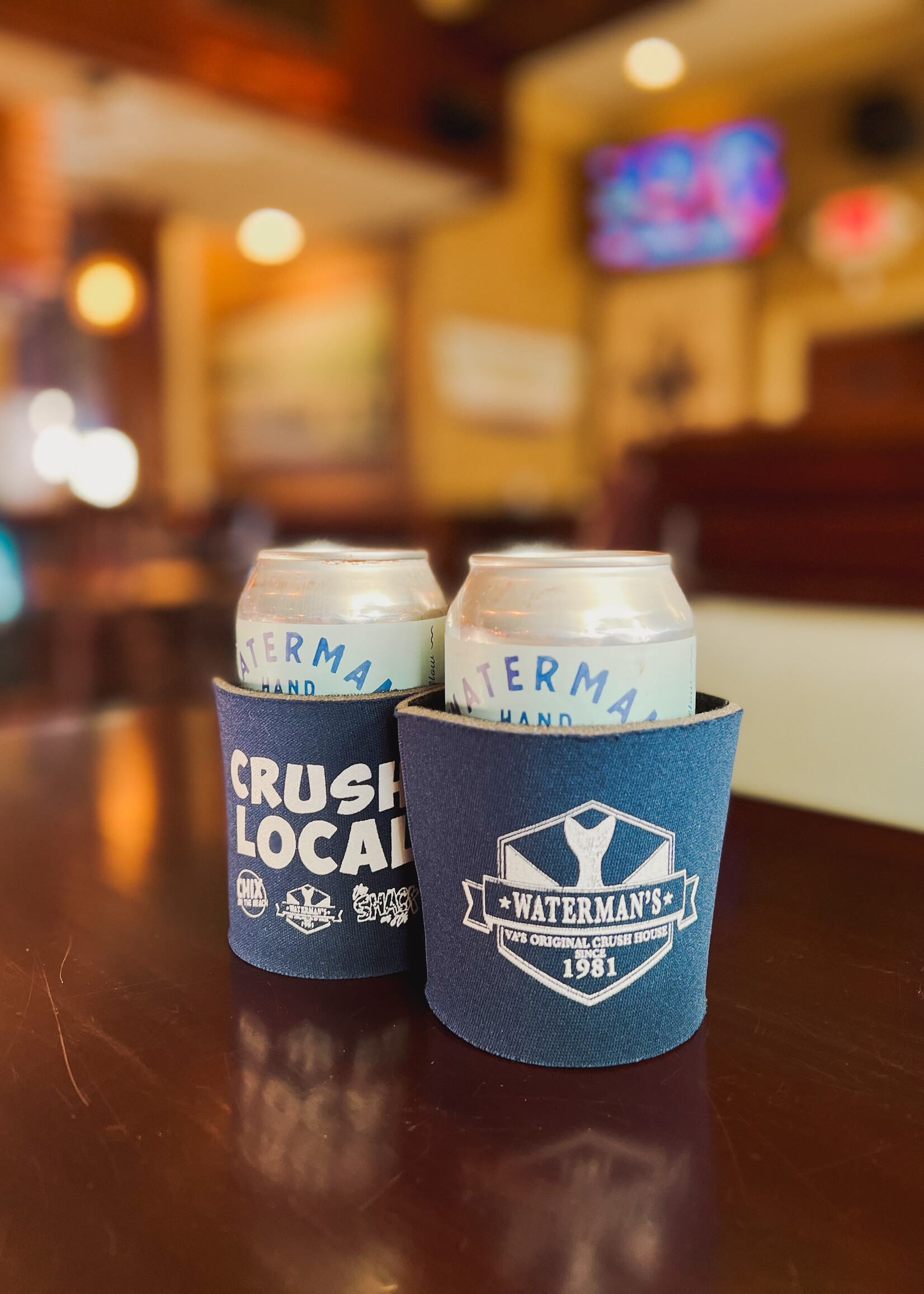 Waterman’s Navy Crush Local Koozie