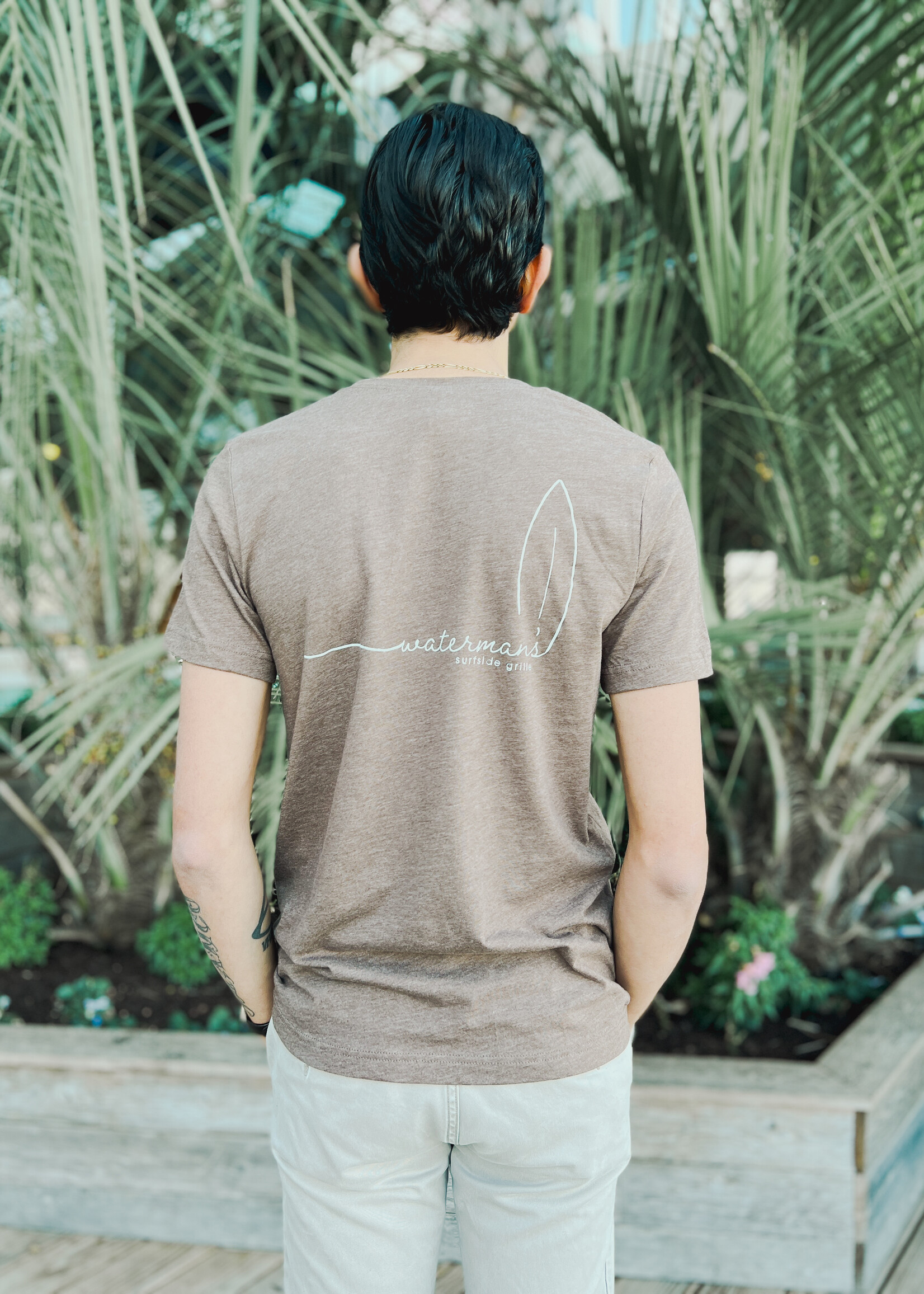 Waterman's Simple Surf District Triblend Tee