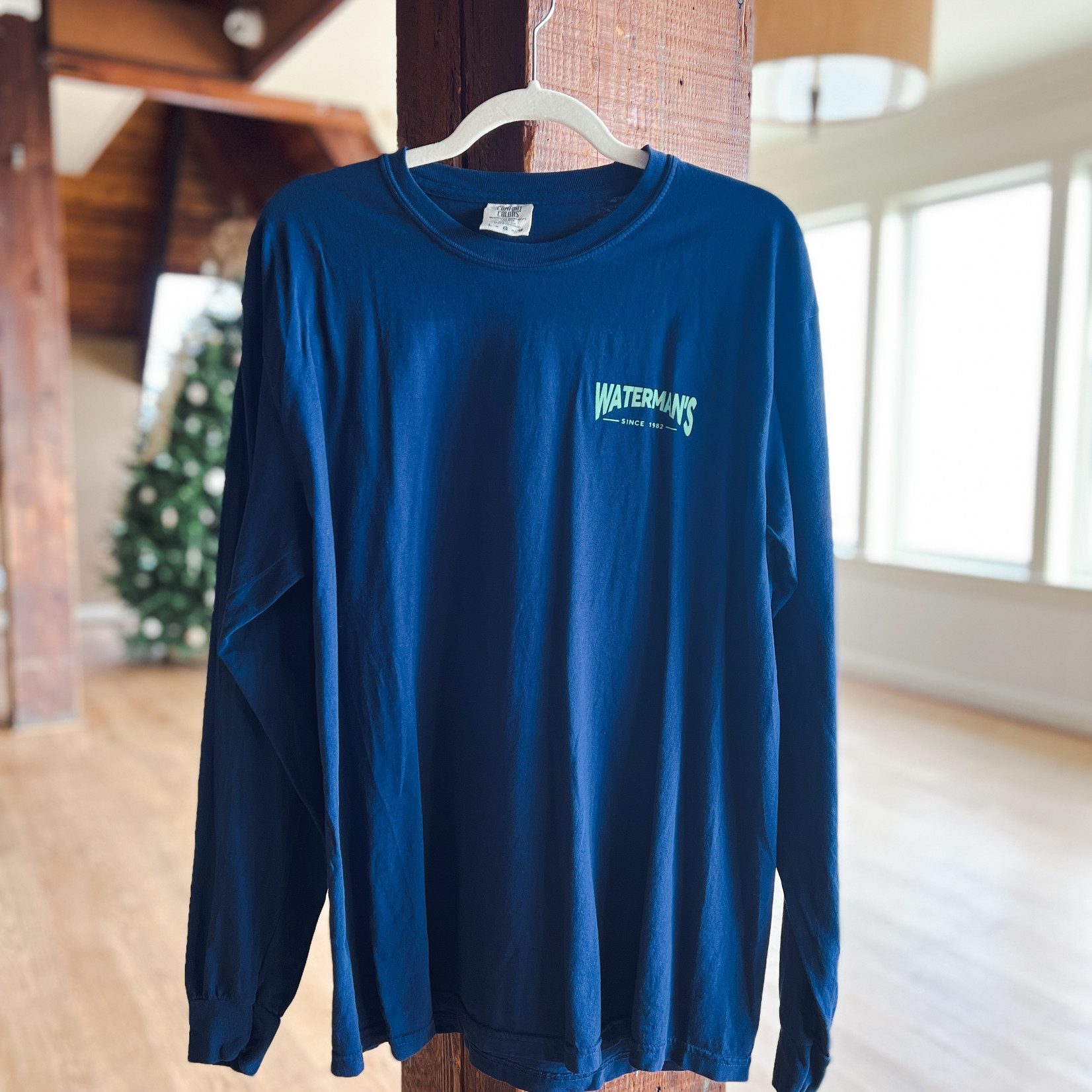 Waterman's Stacked Comfort Colors Long Sleeve