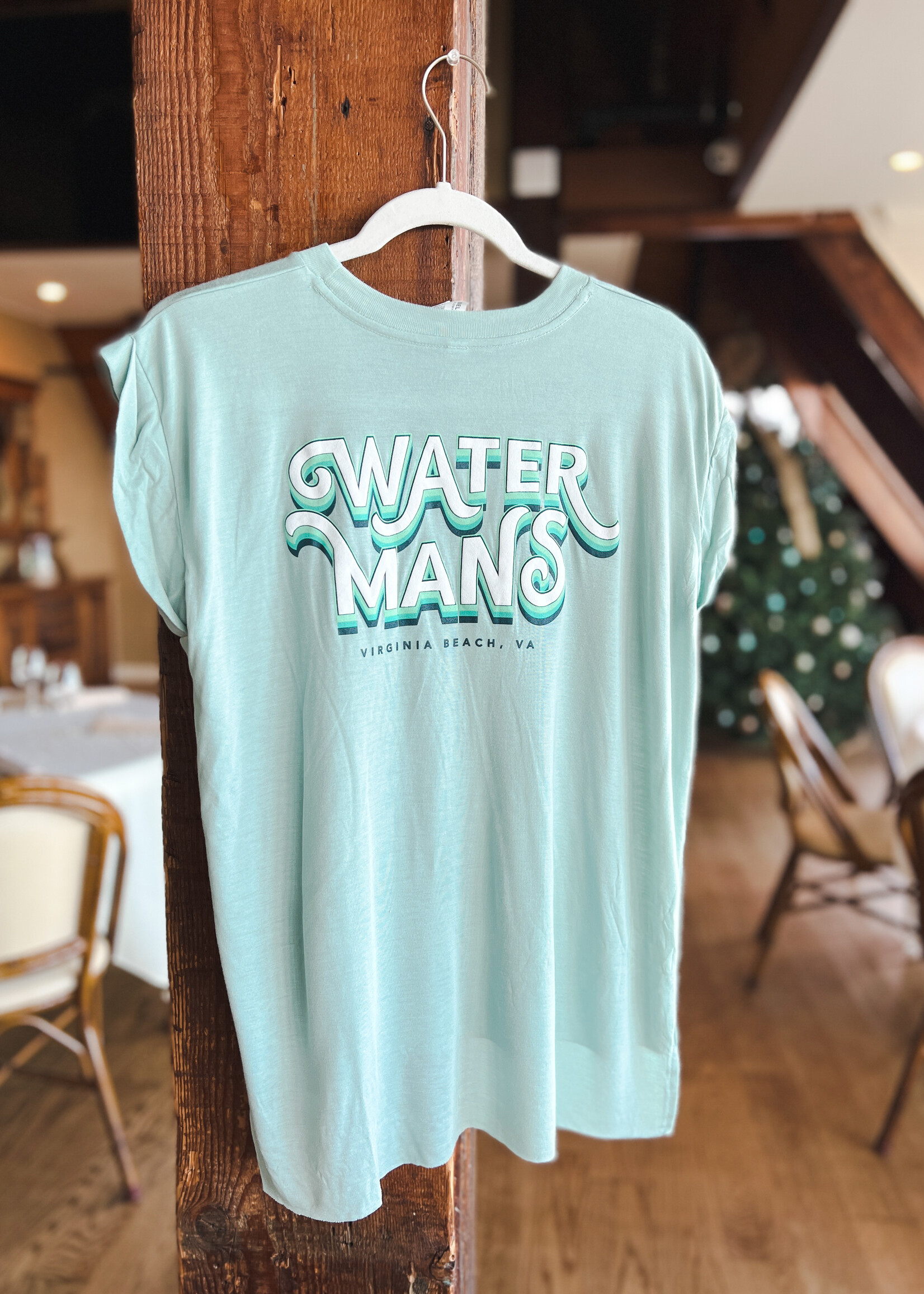 Waterman's Stacked Bella Muscle Tee