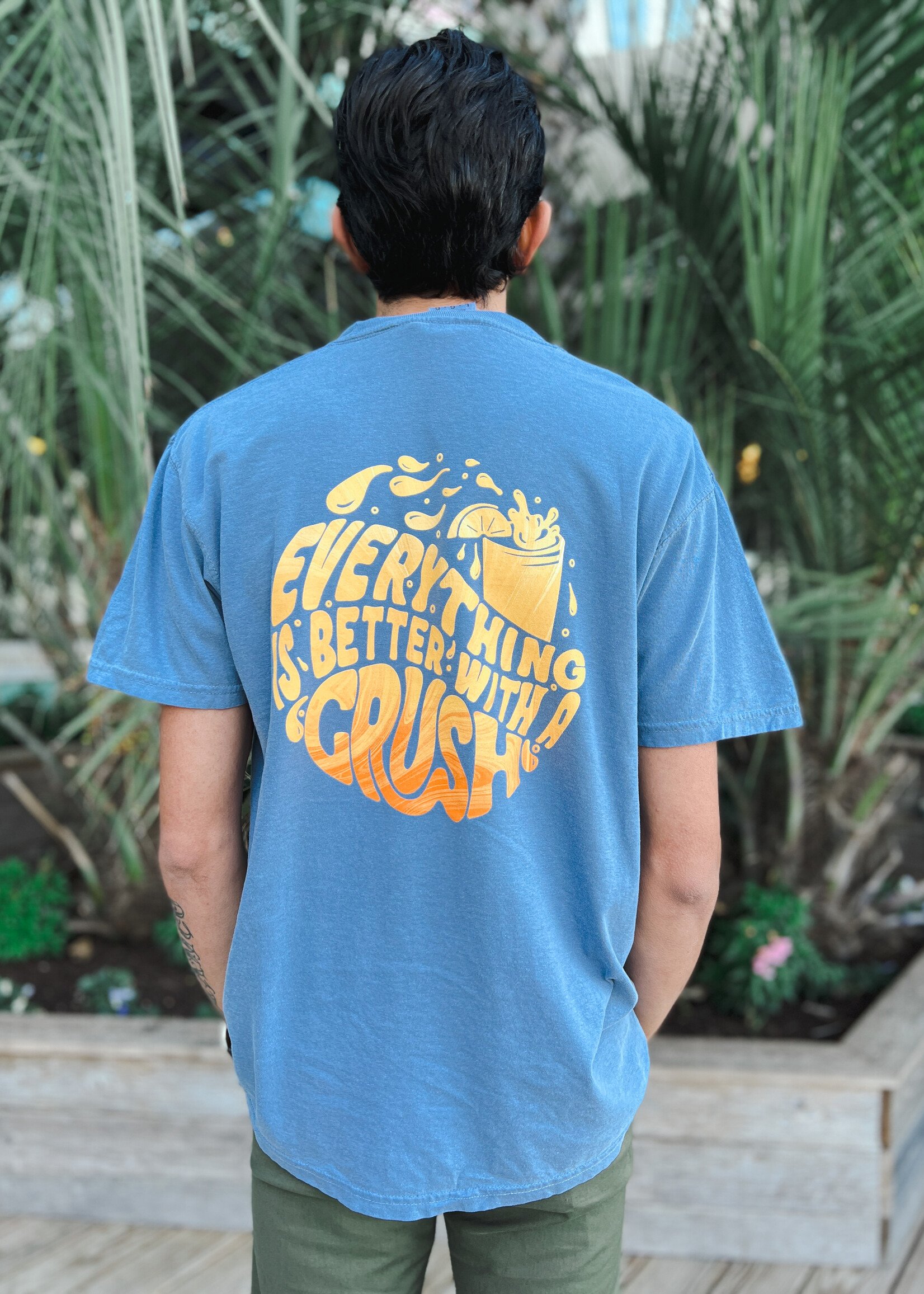 Better With Crush Comfort Colors Short Sleeve Tee
