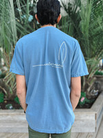 Waterman's Simple Surf Sport Tek Short Sleeve Tee