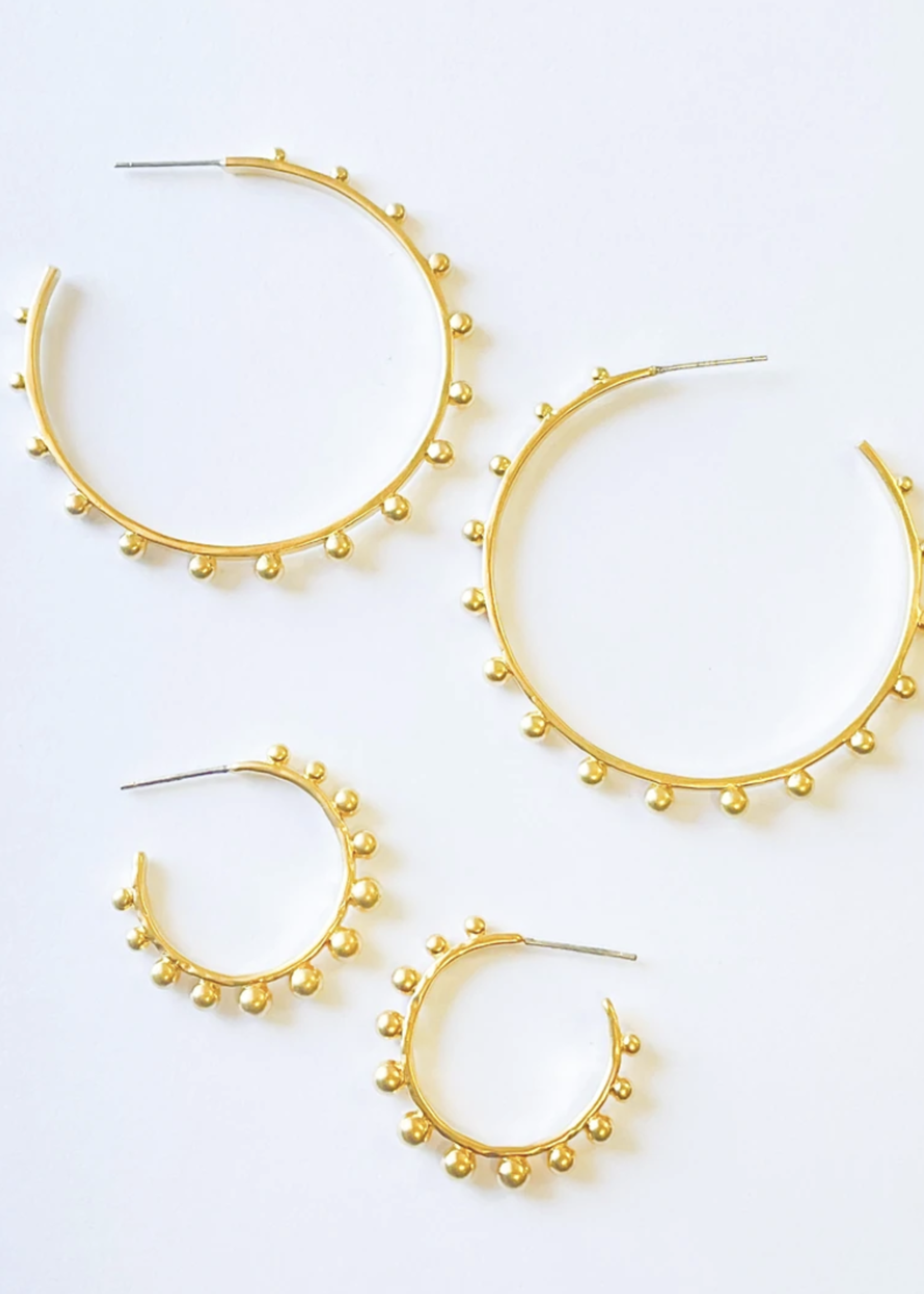 Studded Hoop 25MM