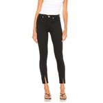 Night Mania Middle Seam Ankle Slit Jeans