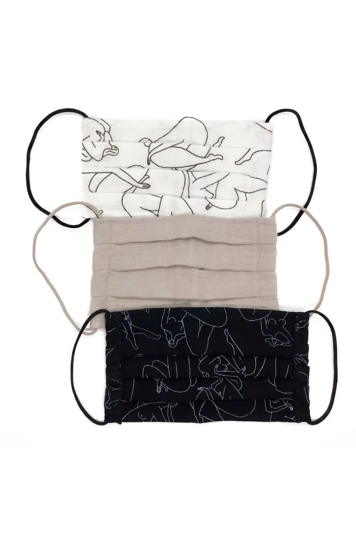 Kitsch Face Masks 3 Pack The Beach Nut