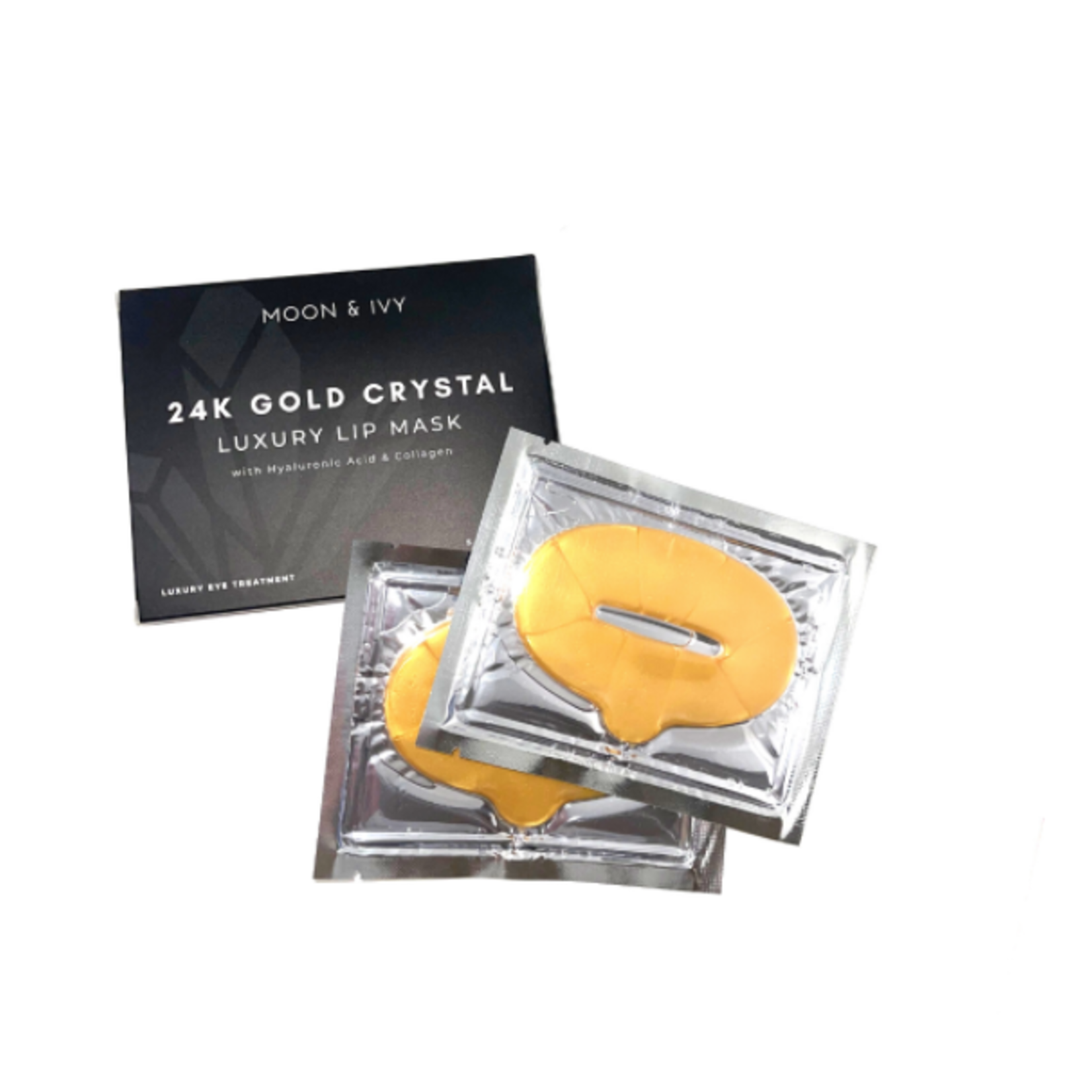 24k Gold Crystal Infused Lip Mask