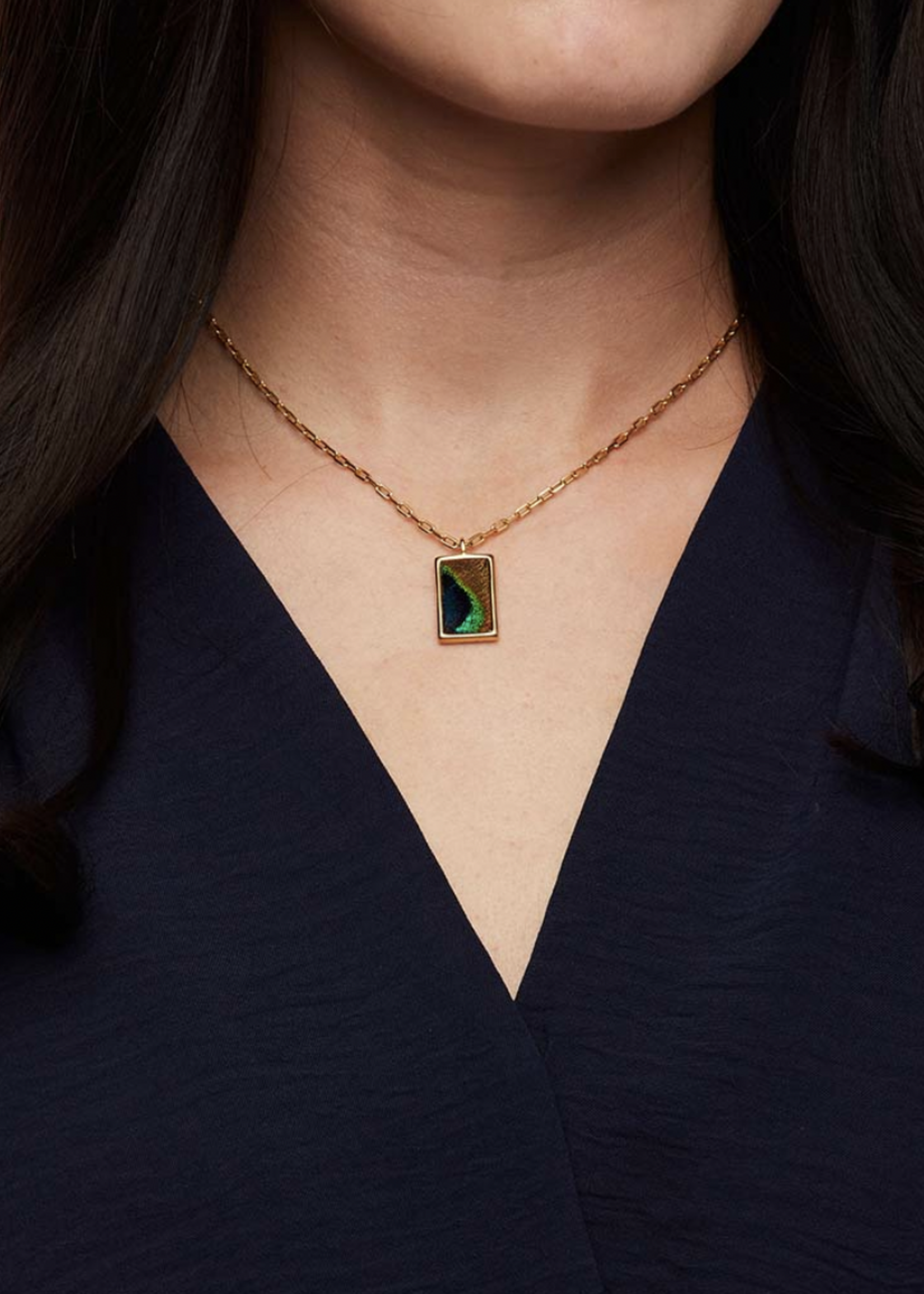 Qulit Pendant Necklace