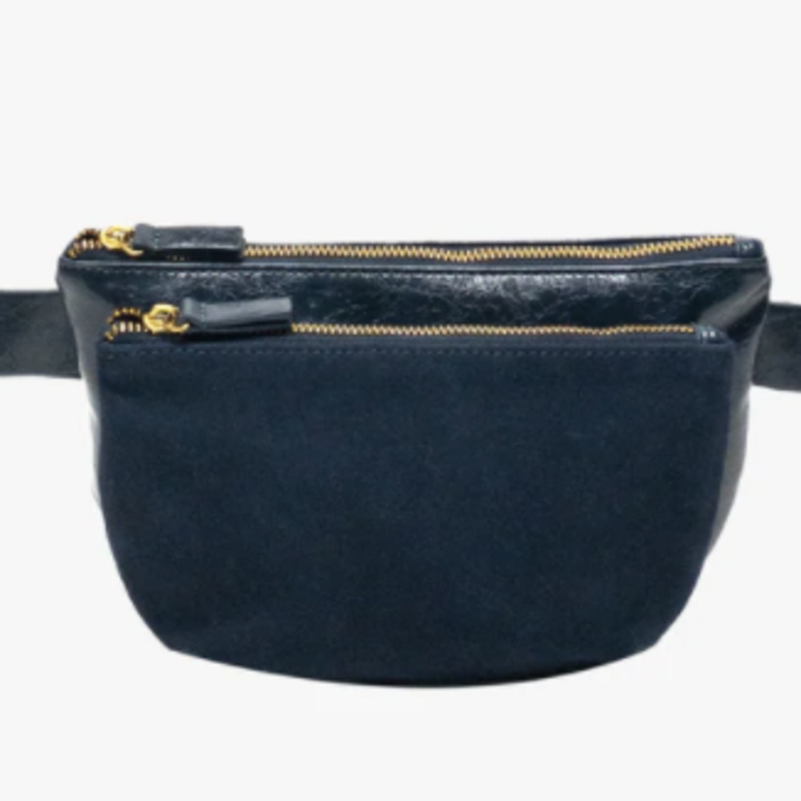 LEO CONVERTIBLE CROSSBODY SLING AND BELT BAG SMALL NAVY