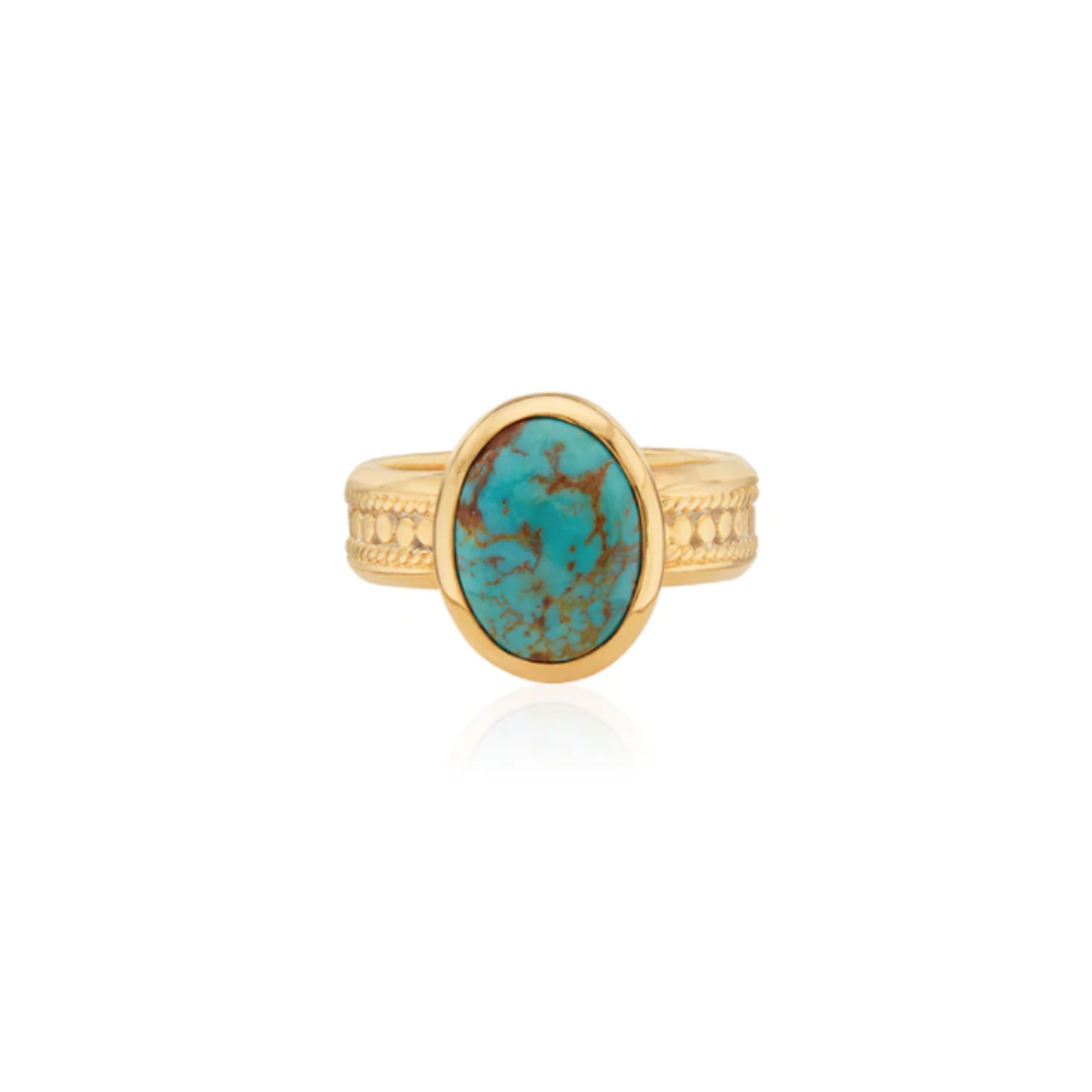 Oval Cocktail Ring 18k GP